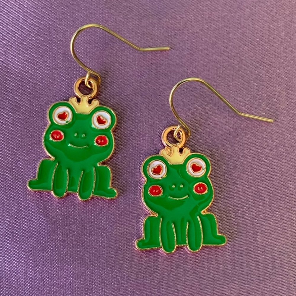 Frog Earrings
